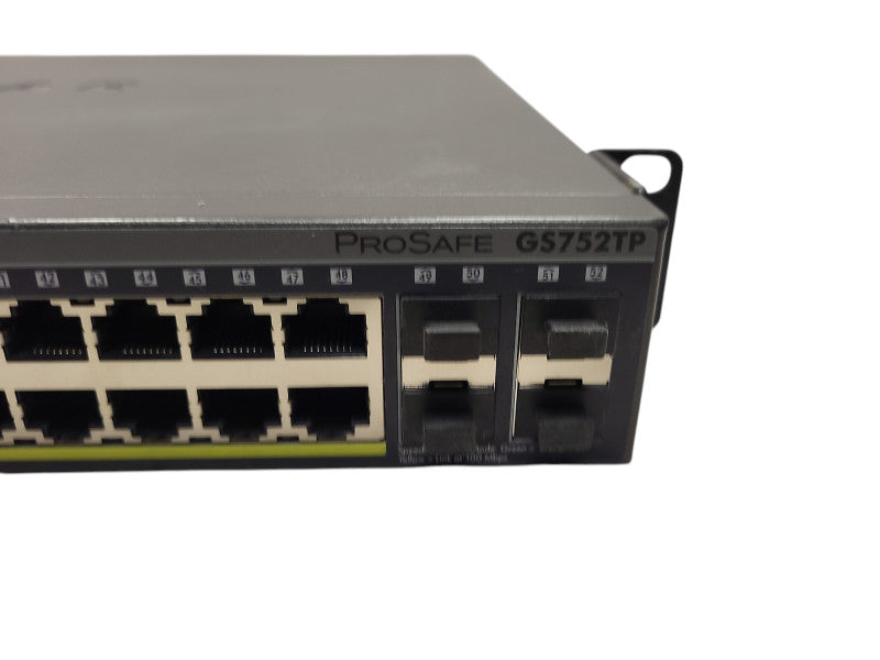 Netgear GS752TP ProSafe 48-Port Gigabit Smart Switch w/ Poe and 4 SFP Ports $