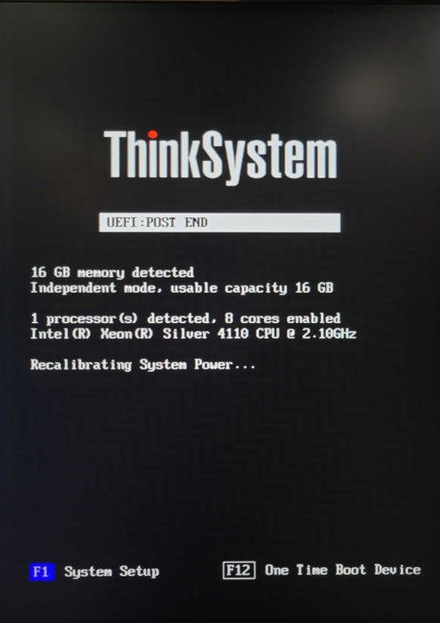 Lenovo ThinkSystem ST550 - Xeon Silver 4110 16GB DDR4 RAID 530-8i 1x PSU _