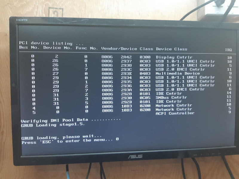NISE3140 Fanless PC, NO adapter, used working, 256GB 2.5" SSD. 8GB DDR3