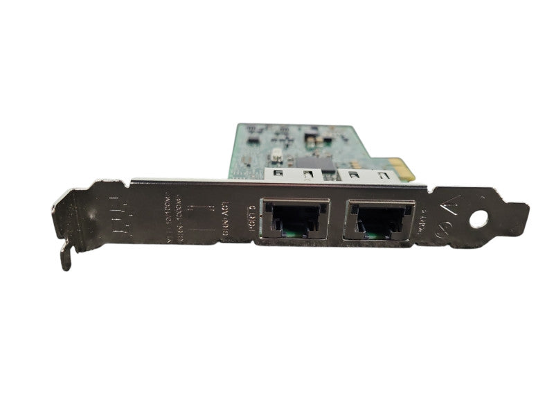 Dell 00FCGN Dual Port 1GB PCIe Full Height Ethernet Adapter !