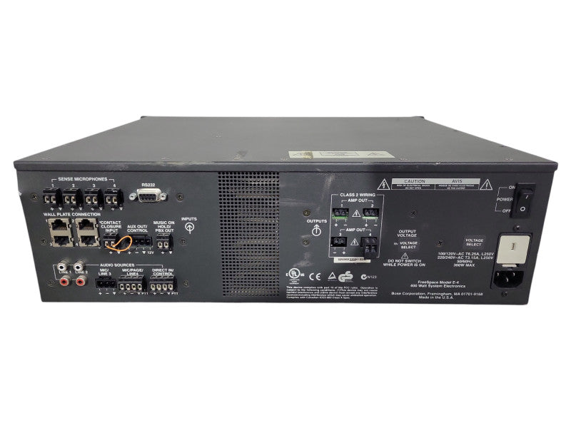 Bose FREESPACE Business Music System E4 Amplifier Bose READ !