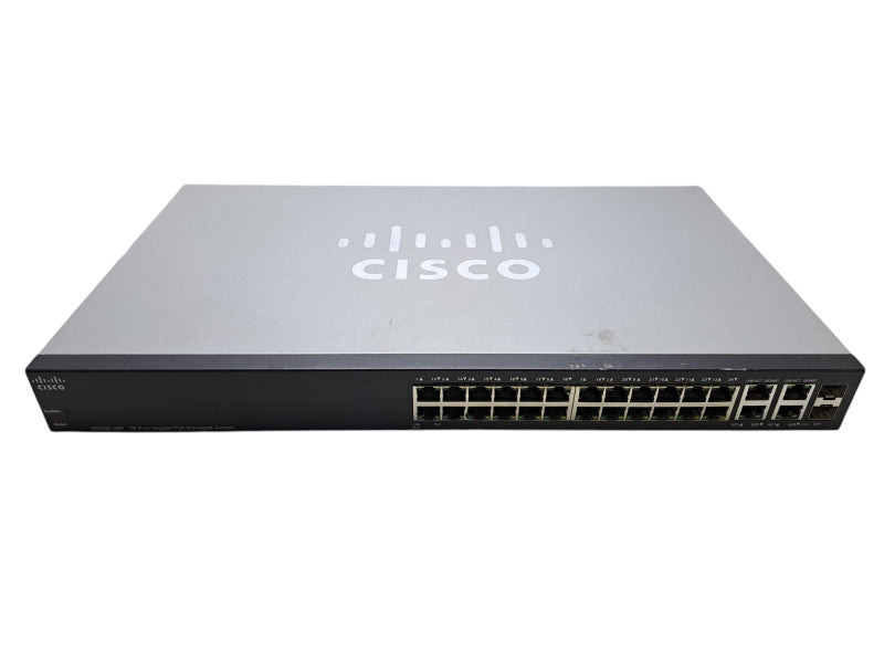 Cisco SG300-28P V02 | 28-Port Gigabit PoE Managed Switch w/ 2x SFP