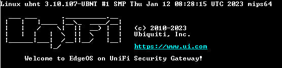 Ubiquiti Networks UniFi USG Security Gateway. Factory Reset  !