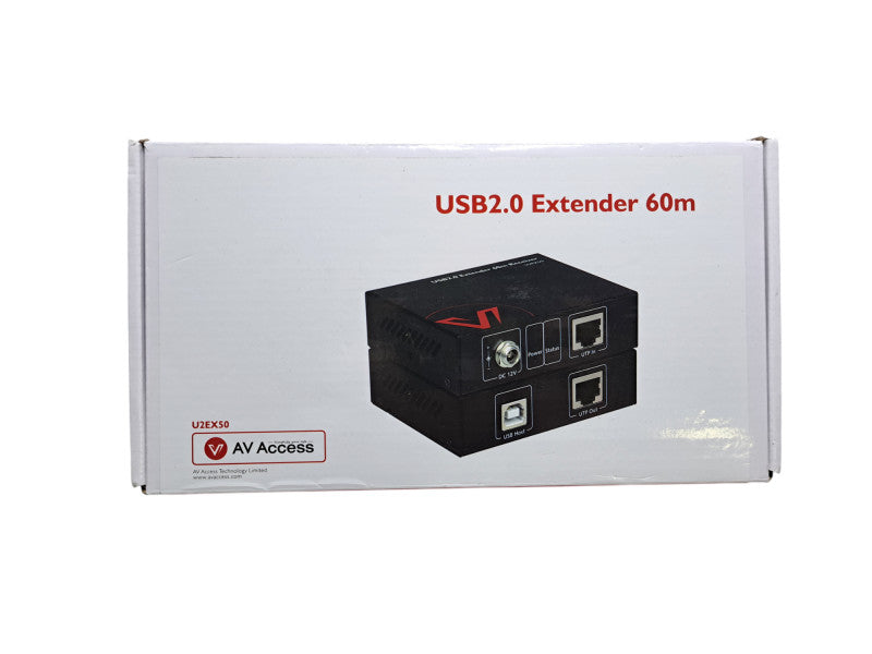 AV Access U2EX50 USB 2.0 Extender 60m (New Open Box)