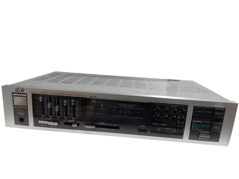 Vintage JVC Digital Synthesizer Stereo Receiver R-K200 Quartz Lock  =