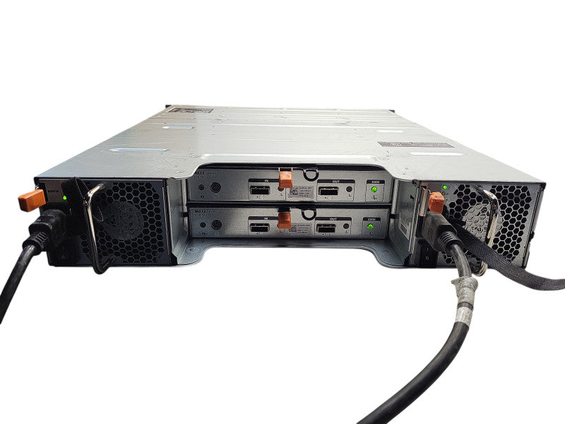 Dell PowerVault MD1200 E03J Storage W/ 2x 600W PSU + 2x MD12 Module $