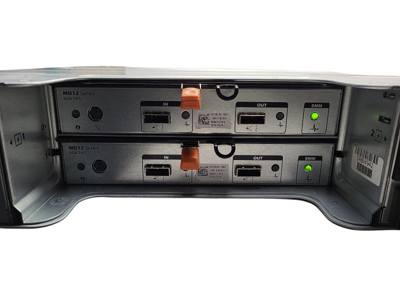 Dell PowerVault MD1200 E03J Storage W/ 2x 600W PSU + 2x MD12 Module $