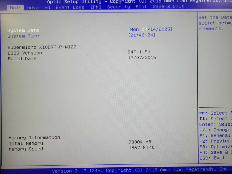nutanix/Supermicro 3-Node 6x Xeon E5-2620v3 2.40GHz, 352GB DDR4, 2x PSU SEE _