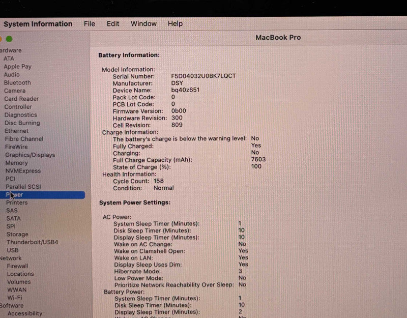 Apple MacBook Pro 16" 2019  i7 9750H Radeon Pro 5300M 16GB RAM 512SSD READ