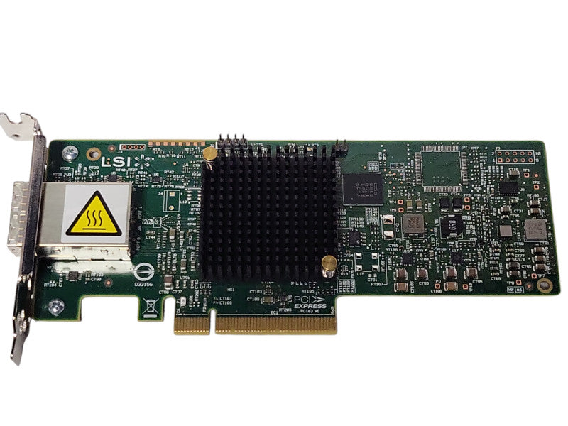 LSI SAS9300-8e 8-Port 12Gbps SAS PCIe HBA Host bUst Adapter Low Profile _