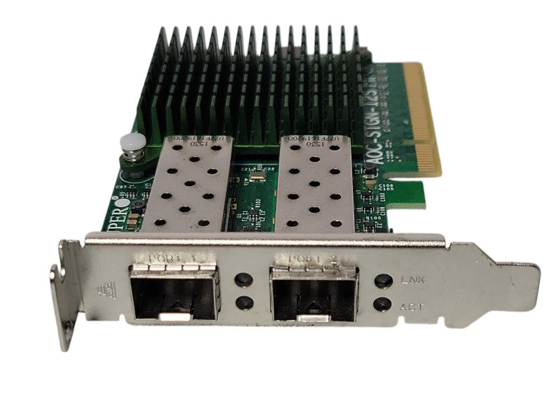 Supermicro Intel X520-DA2 Dual Port AOC-STGN-I2S Network Adapter, LP Bracke _