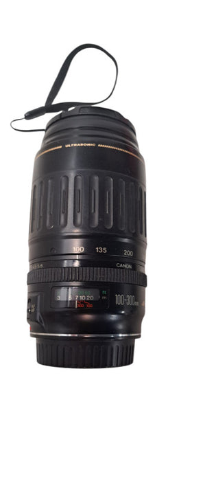Canon Zoom Lens 100-300mm EF 4.5-5.6 Ultrasonic Zoom Lens Made in Japan