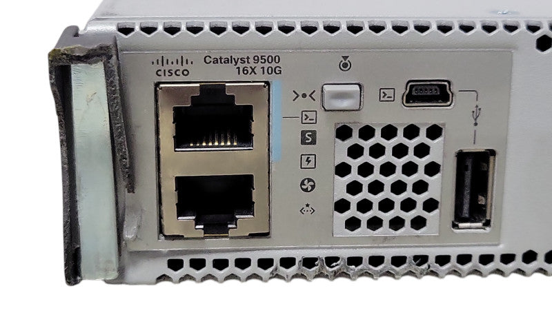 Cisco C9500-16X-A V01 16-Port 10G SFP Switch 1x PWR-C4-950WAC-R, READ _