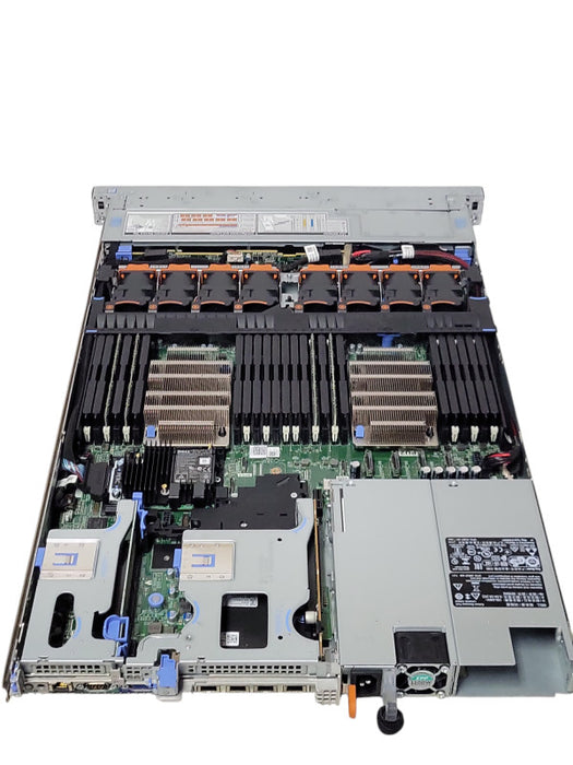 Dell PE R640 1U 8x2.5", 2x Xeon Silver 4110, 64GB DDR4, H730p Mini, READ _