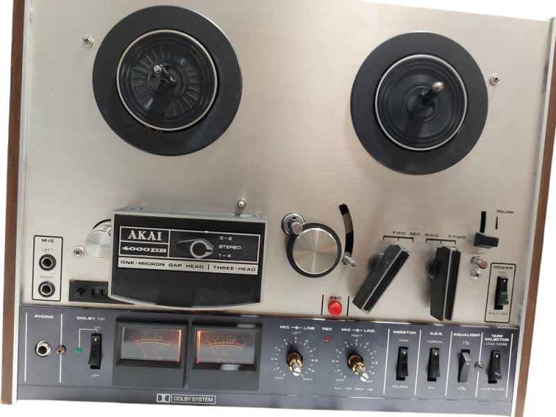 AKAI 4000DB & 4000DS MKii Reel to Reel Stereo Tape Recorders (READ)  =