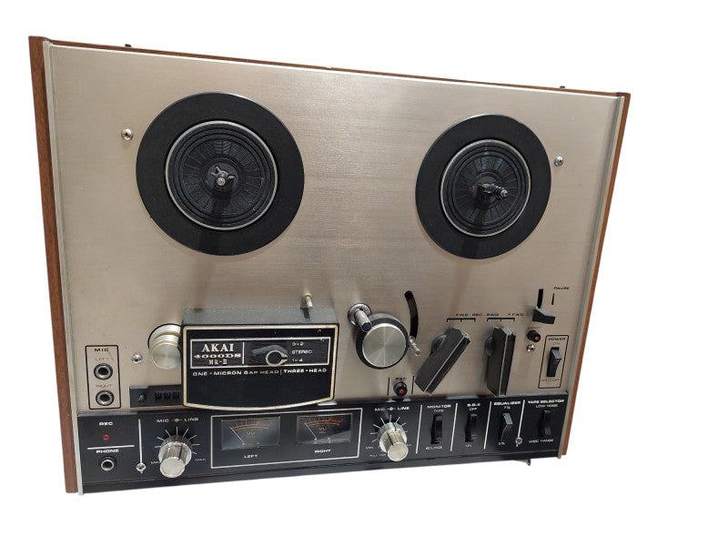 AKAI 4000DB & 4000DS MKii Reel to Reel Stereo Tape Recorders (READ)  =