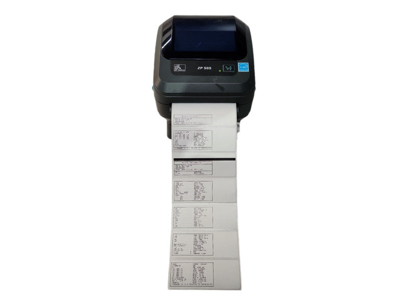 Zebra ZP505 Thermal Label Printer w/ Power Supply Base ZP505-0203-0020