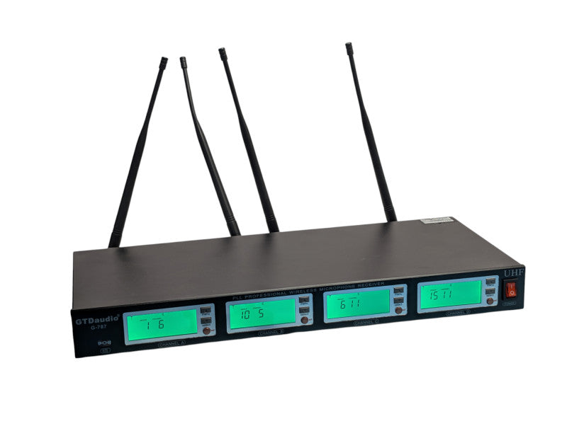 GTDaudio Professional Wireless Microphone Receiver G-787 -