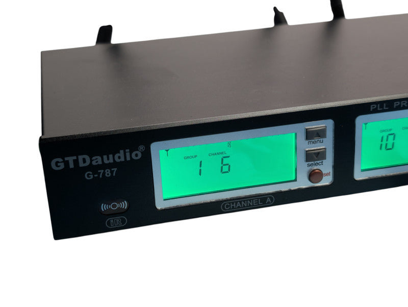 GTDaudio Professional Wireless Microphone Receiver G-787 -