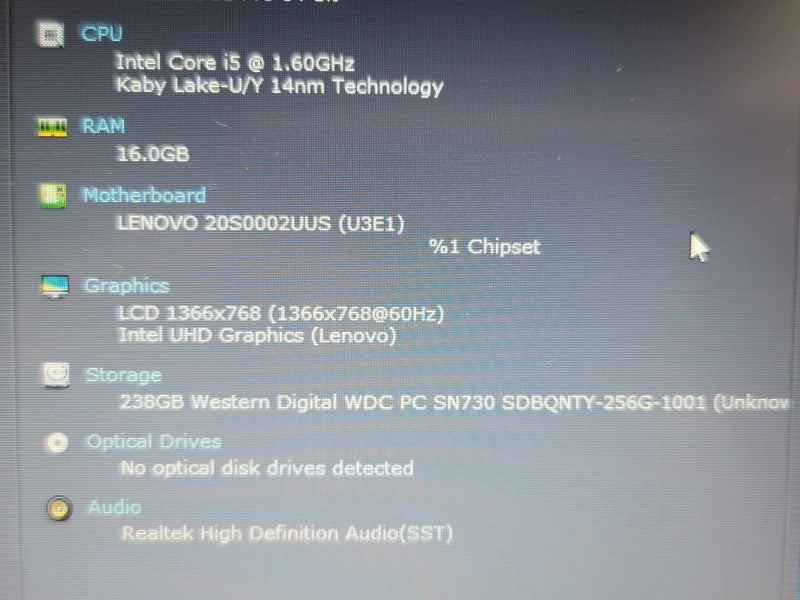 Lenovo ThinkPad T14 i5-10210U 16GB DDR4 256GB SSD  β Lap200