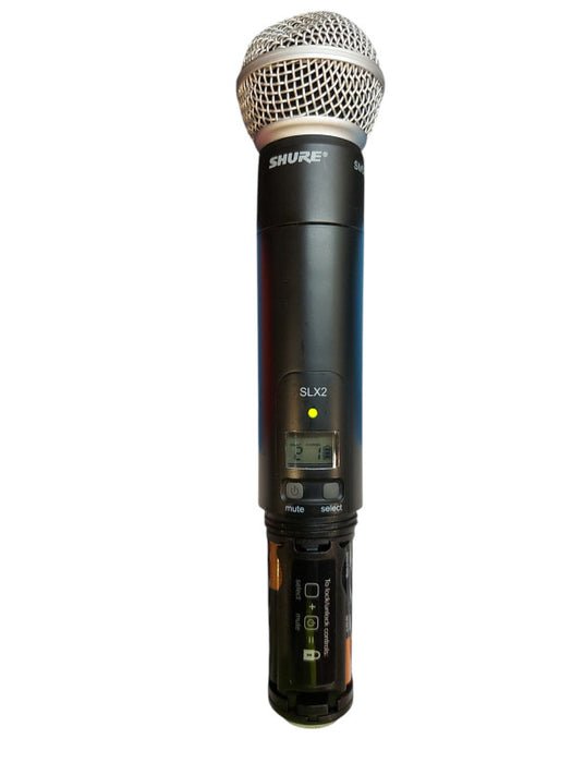 Shure SM58 SLX2 Handheld Wireless Transmitter Digital Microphone