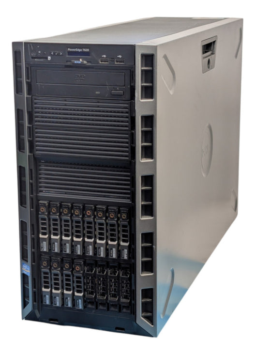 DELL PowerEdge T620 2x Intel Xeon E5-2680 v2 128GB RAM 8x 1.2TB HDDS  -
