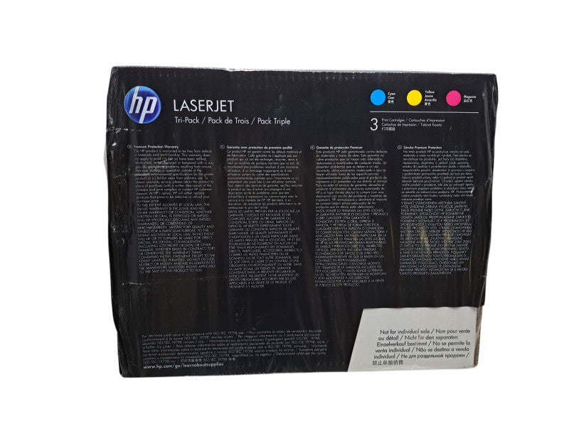 TRI-PACK New Sealed HP 128A Toner Set Cyan Magenta Yellow CM1415 CP1525