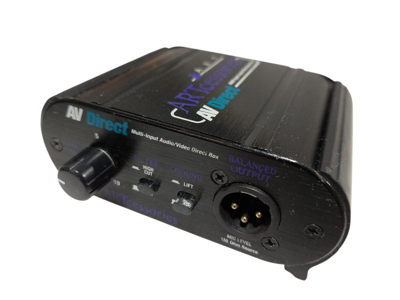 ARTcessories AV Direct Multi-Input Audio/Video Direct Box =