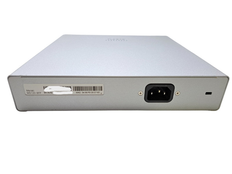 Cisco Meraki MS120-8FP-HW | 8-Port Gigabit PoE+ Cloud Switch UNCLAIMED