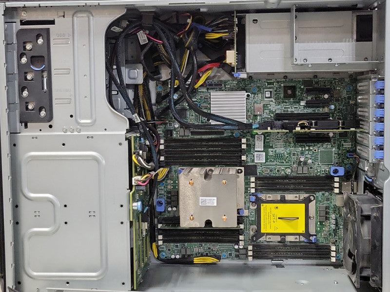 Dell PE T440 - Xeon Bronze 3104 1.70GHz, 16GB DDR4, H730P, 5x 8TB SAS HDDs _