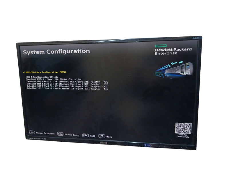 HP ProLiant DL360 Gen 9 Xeon E5-2620 v4 @2.10Ghz 32GB RAM