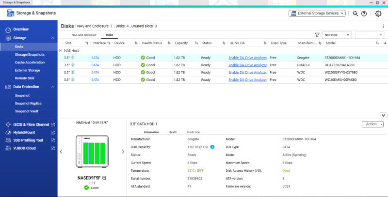 QNAP TS-431+ | 4-Bay Network Attached Storage NAS w/ 4x 2TB HDD
