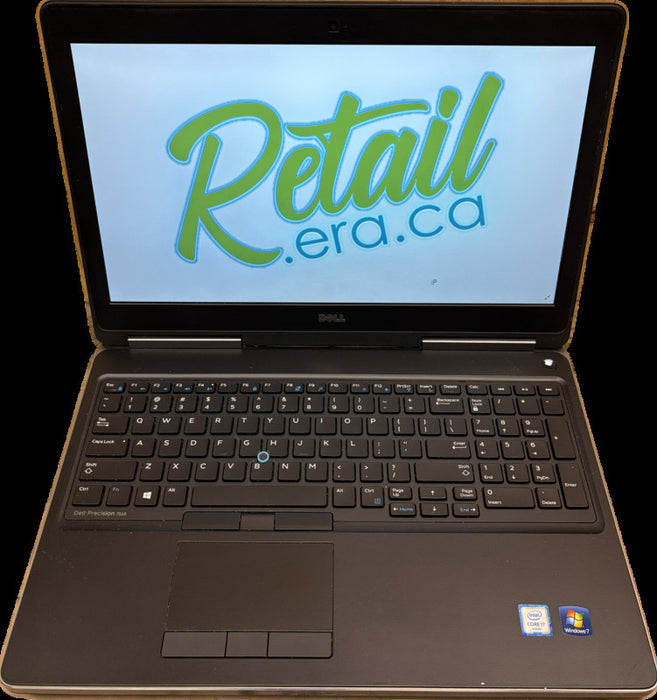 Dell Precision 7510 i7-6820HQ@2.7GHz QUADRO M2000M 4GB GPU 16GB RAM 512SSD   Lap200