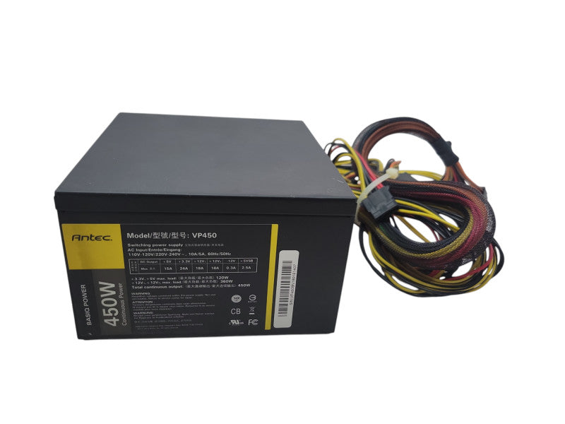 ANTEC 450W Non-Modular Basiq PSU (VP450) %