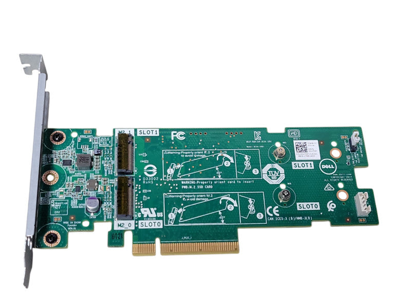 Dell 0JV70F Boss Controller 2X M.2 SATA PCI-E FH adapter, No M.2 installed _