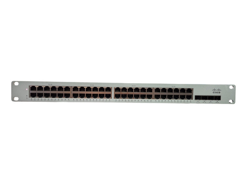 Cisco Meraki MS210-48FP-HW 48-Port Gigabit PoE+ 4xSFP Switch, Unclaimed