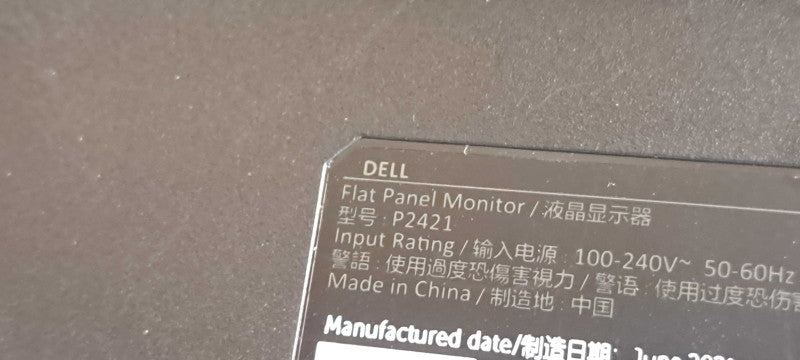 Dell P2421D QHD 2K Resolution 23.8″ IPS Monitor