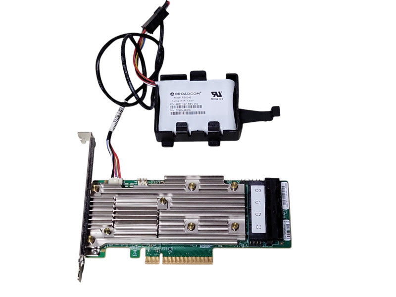 Dell Avago 9460-16i PCI-e 3.1 12Gb/s array card 042PDX w/ Battery, FH brack _