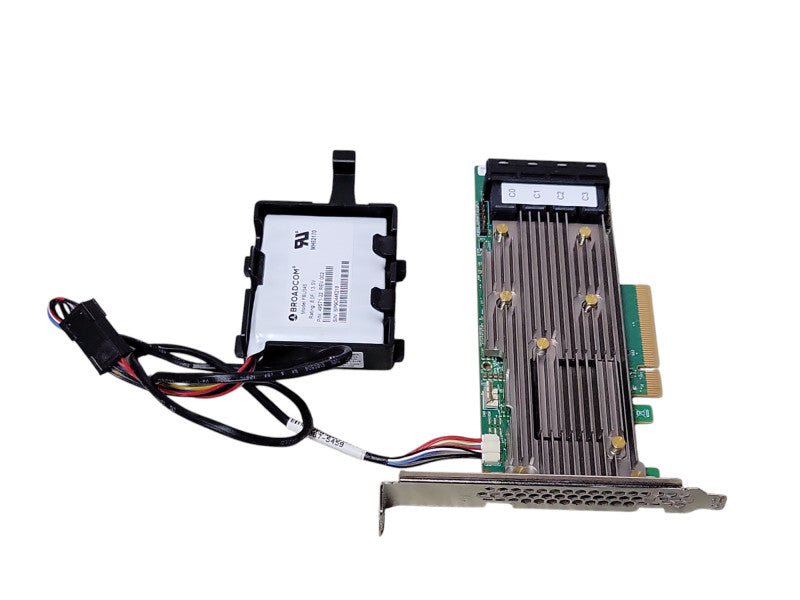 Dell Avago 9460-16i PCI-e 3.1 12Gb/s array card 042PDX w/ Battery, FH brack _