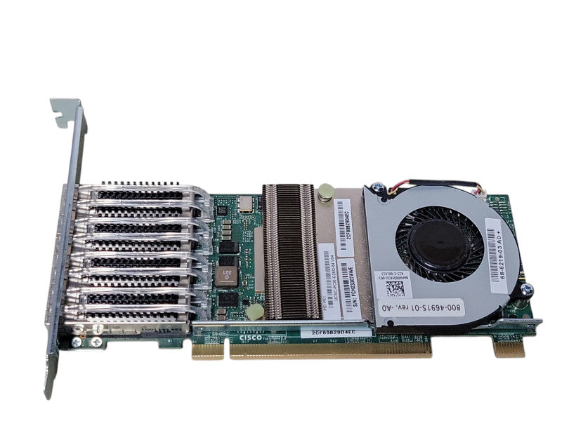 CISCO UCSC-PCIE-C25Q-04 V04 1455 4-PORT 10/25GB SFP28 adapter, FH Bracket _
