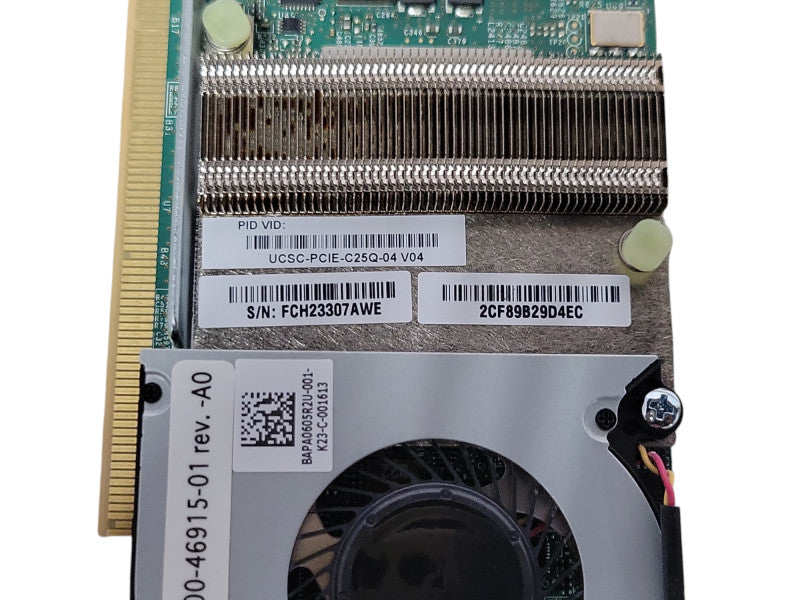 CISCO UCSC-PCIE-C25Q-04 V04 1455 4-PORT 10/25GB SFP28 adapter, FH Bracket _
