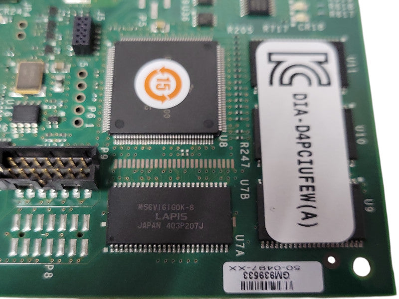 DIALOGIC GM939633 D/4PCIU 4-PORT ANALOG PCI VOICE FAX CARD  _