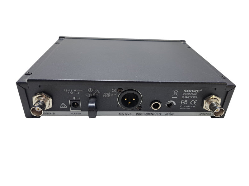 Shure SLX4 H5 518-542MHz Wireless Microphone Diversity Receiver *READ*