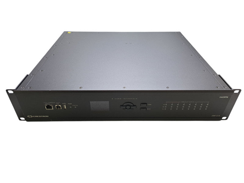 Crestron DMF-CI-8 Digital Media Chassis w/ 6x DM-NVX-350C, 2x DM-NVX-351C