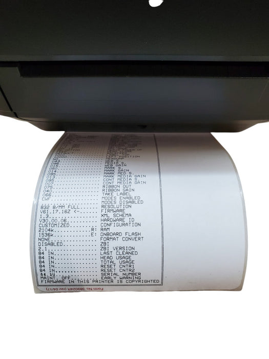Zebra GK420t GK42-102510-000 Thermal Label Printer - Low Usage