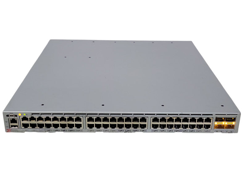 Brocade BR-VDX6740T-56-1G-R 48x 1G RJ45 & 2x 40G QSFP+ Ports, 2x PSU, READ _
