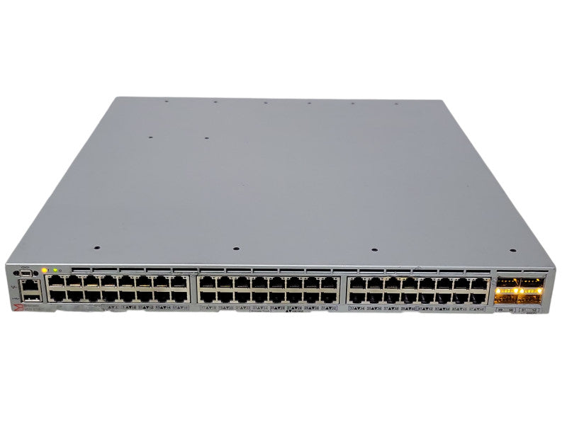 Brocade BR-VDX6740T-56-1G-R 48x 1G RJ45 & 2x 40G QSFP+ Ports, 2x PSU, READ _