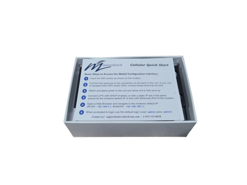 Microhard IPn4Gii-NA 4G LTE Dual SIM Dual Ethernet Serial USB Gateway POE Q