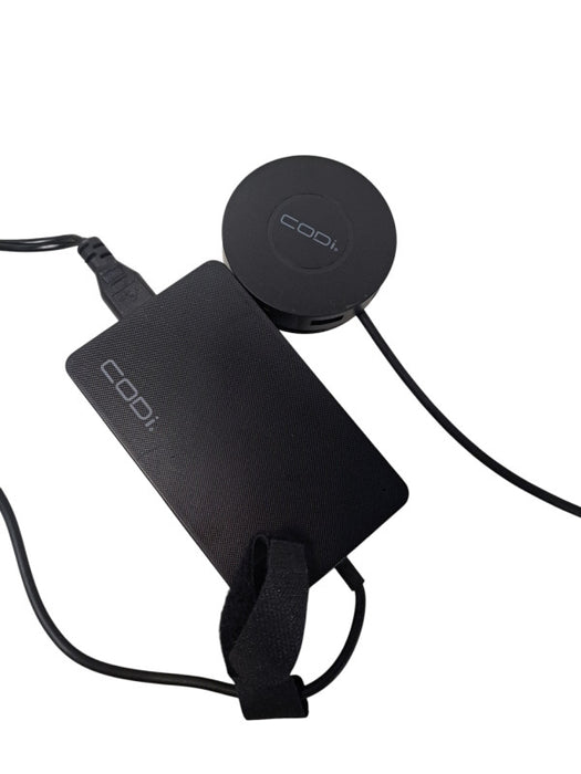 CODi 7-Port Mini USB-C Docking Station for PC/Tablet W/90W Adapter Q