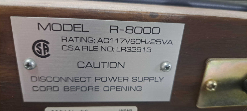 Vintage Realistic R-8000 Precision Turntable Made in Japan| READ